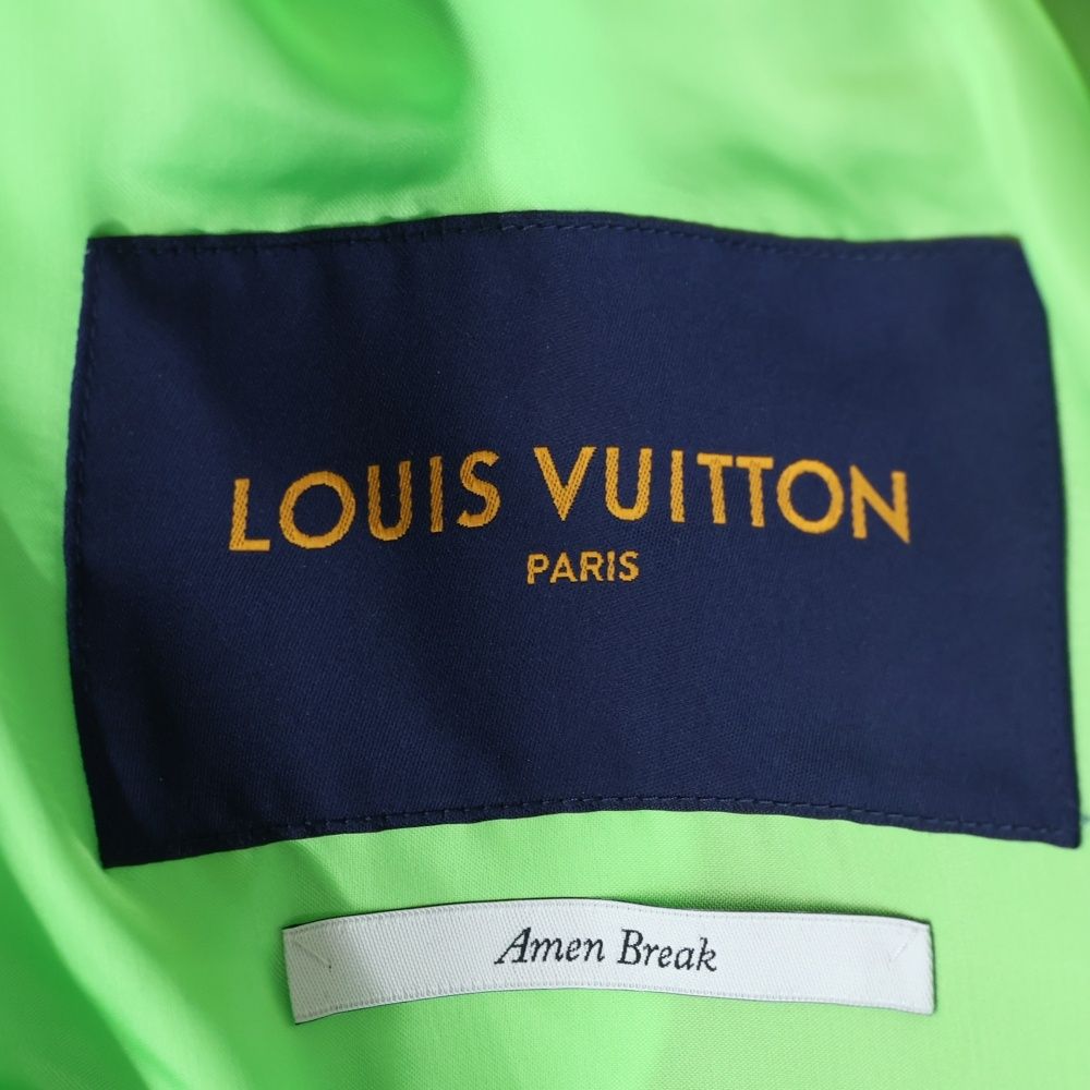 LOUIS VUITTON 2022SS Gradient Monogram Stadium Jacket Size 48