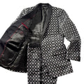 DOLCE & GABBANA All-Over Pattern Dress Suit Setup Size 46