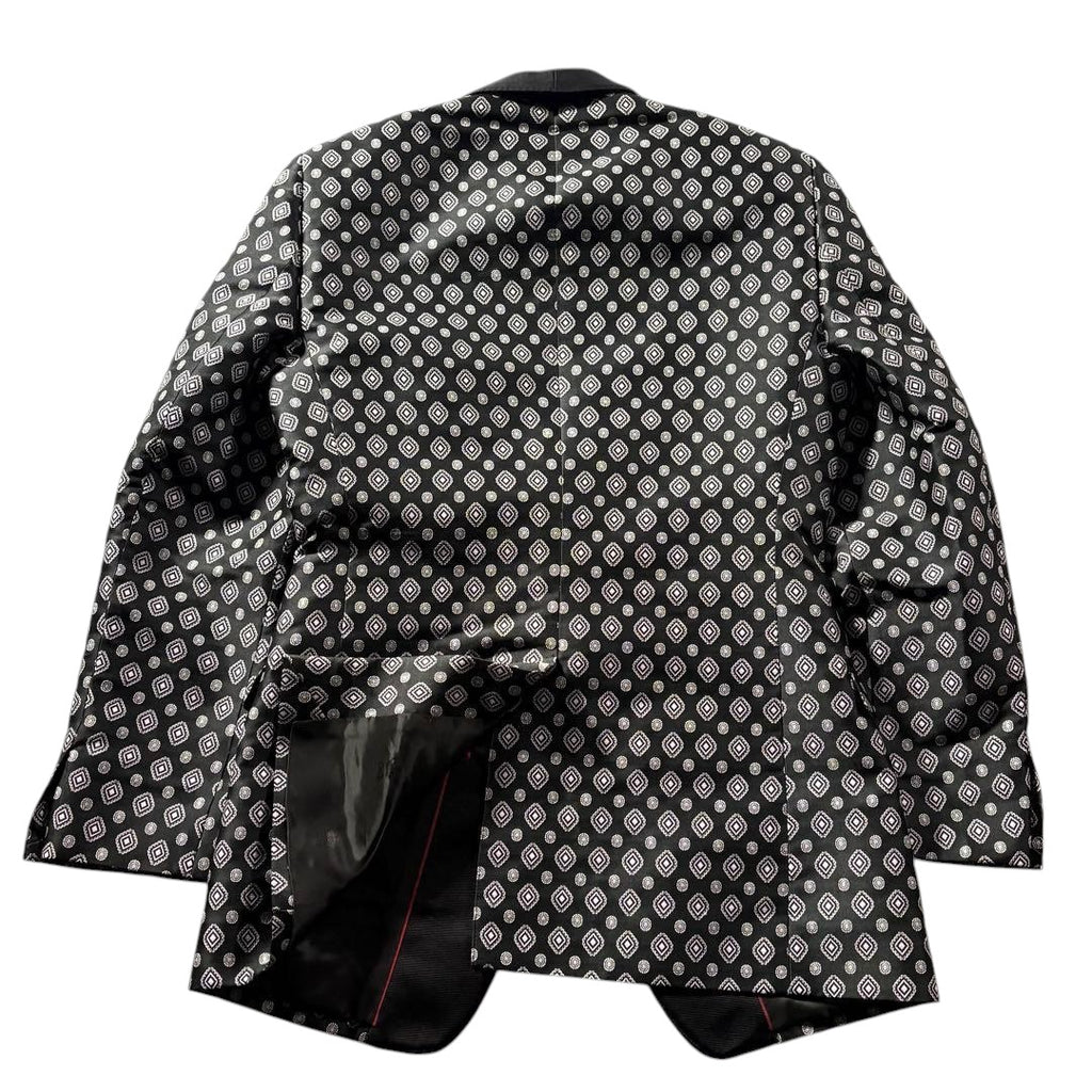 DOLCE & GABBANA All-Over Pattern Dress Suit Setup Size 46