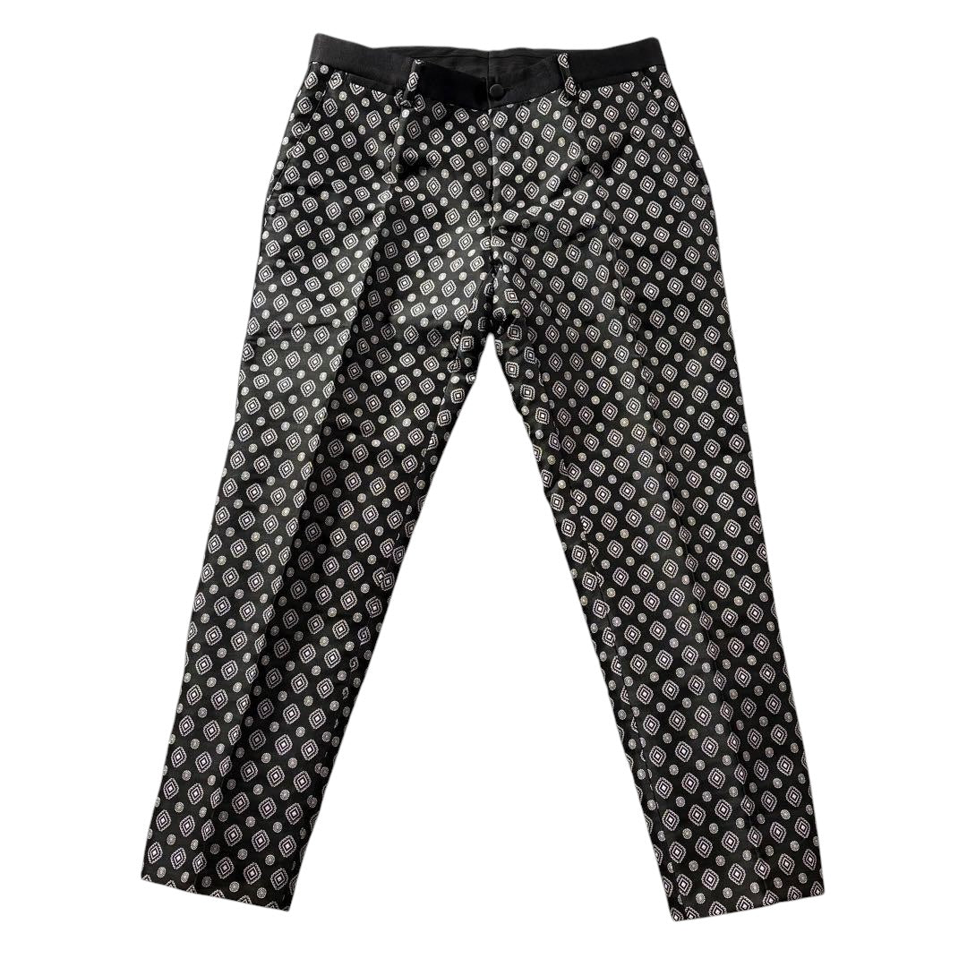 DOLCE & GABBANA All-Over Pattern Dress Suit Setup Size 46