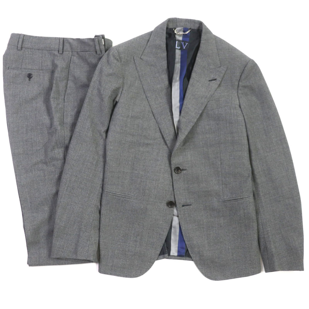 LOUIS VUITTON PONT NEUF FIT Wool 100% Suit Setup Size 48