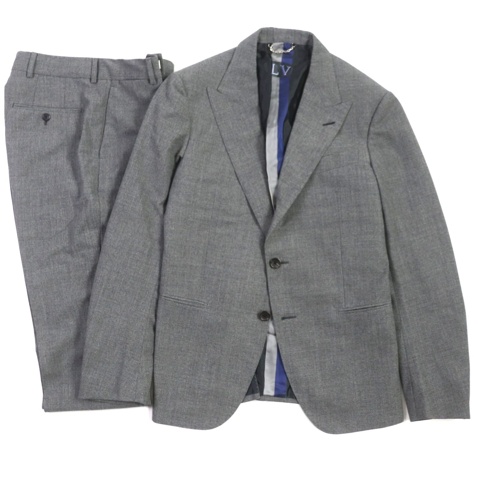 LOUIS VUITTON PONT NEUF FIT Wool 100% Suit Setup Size 48