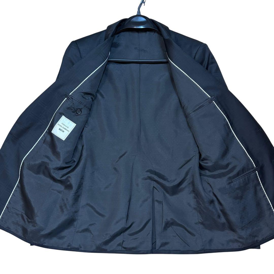 DOLCE & GABBANA MARTINI Three-Piece Suit Setup (Jacket, Pants & Gilet) Size 46