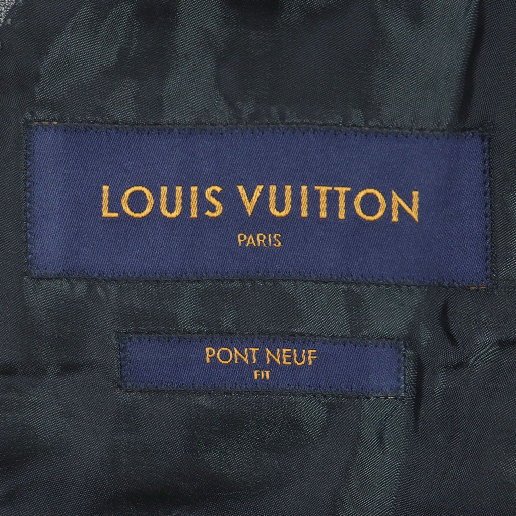 LOUIS VUITTON PONT NEUF FIT Wool 100% Suit Setup Size 48