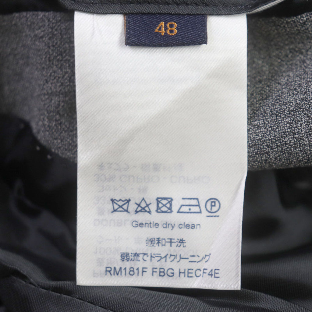 LOUIS VUITTON PONT NEUF FIT Wool 100% Suit Setup Size 48