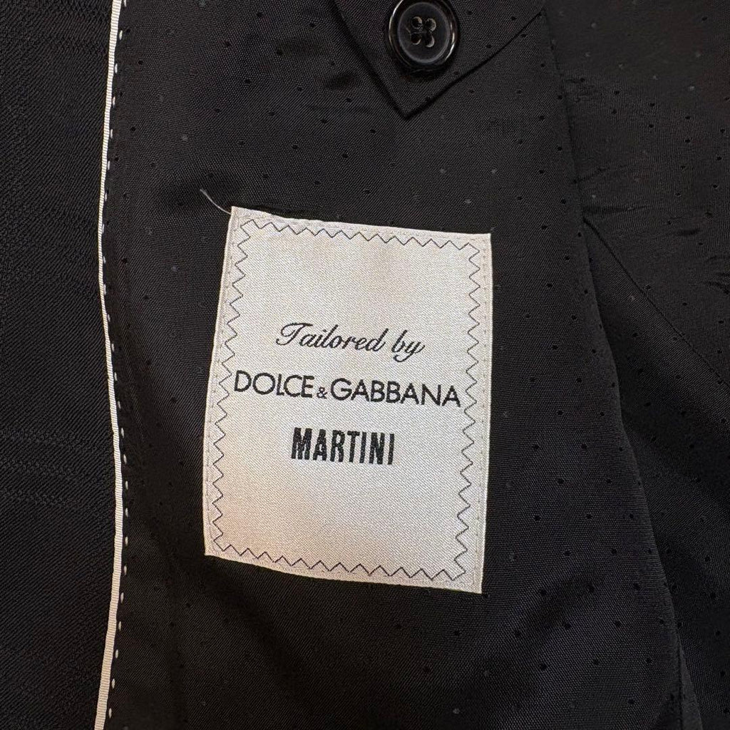 DOLCE & GABBANA MARTINI Three-Piece Suit Setup (Jacket, Pants & Gilet) Size 46