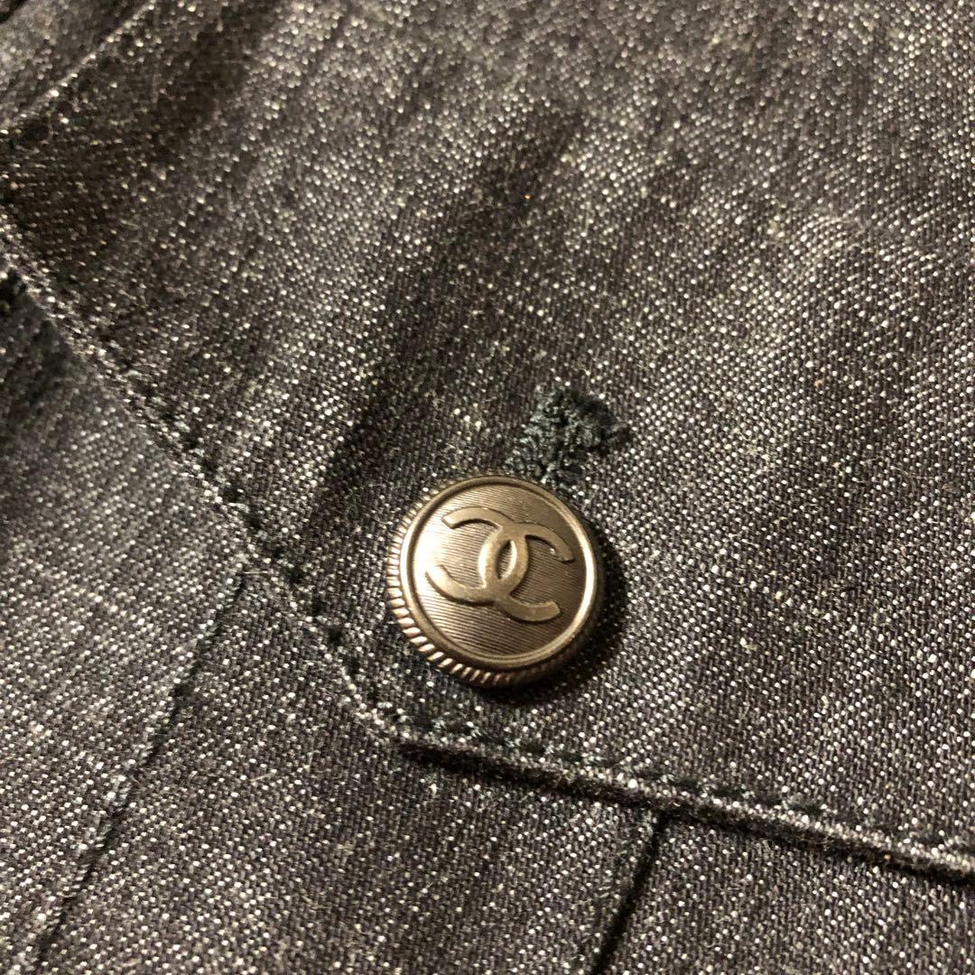 CHANEL Denim Jacket Size 38