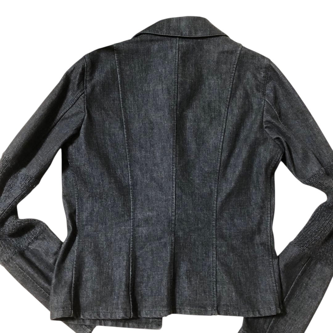 CHANEL Denim Jacket Size 38