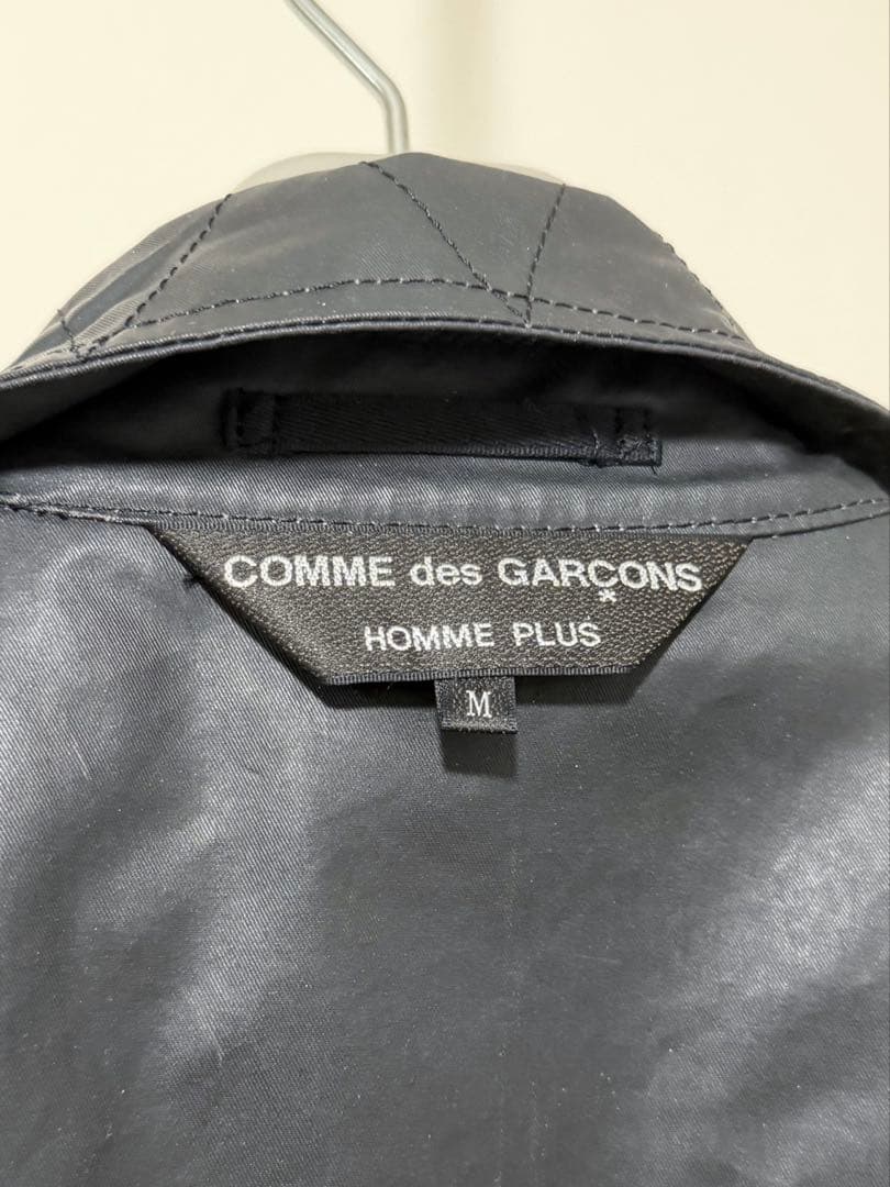 COMME des GARÇONS HOMME PLUS 2021AW 2-Way Python-Effect Leather Jacket
