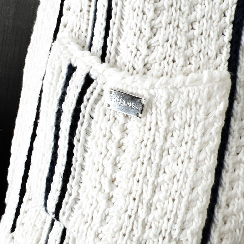 CHANEL Summer Knit Cotton Jacket