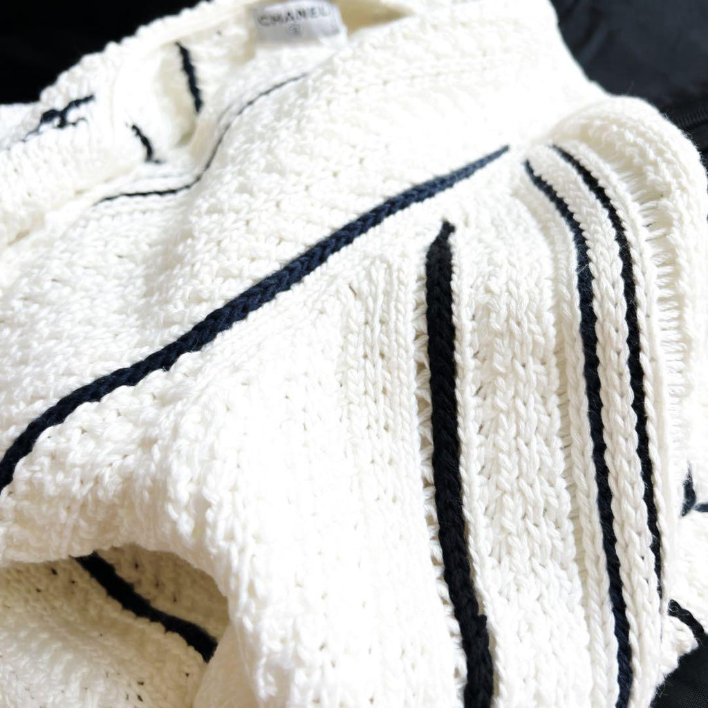CHANEL Summer Knit Cotton Jacket