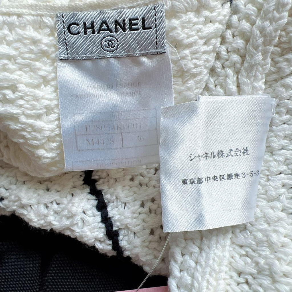 CHANEL Summer Knit Cotton Jacket
