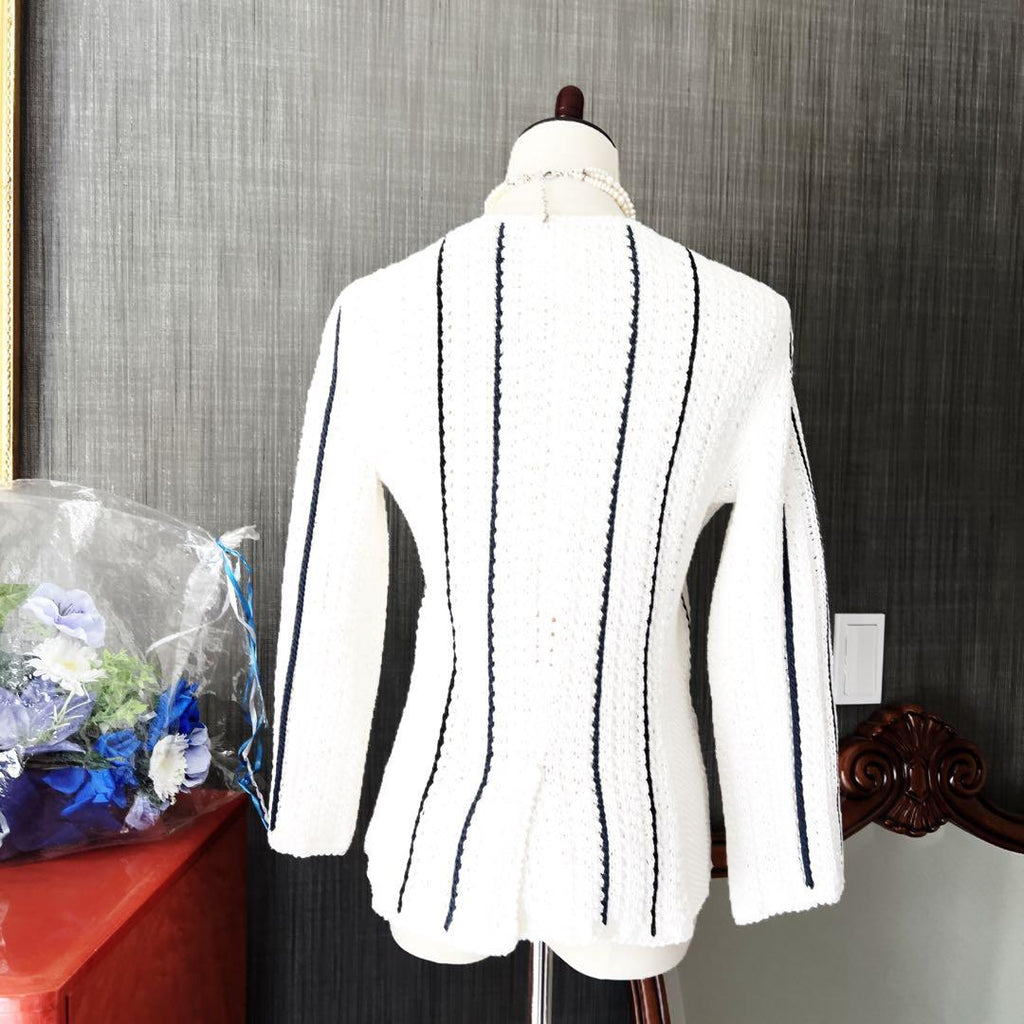CHANEL Summer Knit Cotton Jacket