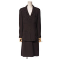 CHANEL Vintage Skirt Suit 96A Setup Size 42