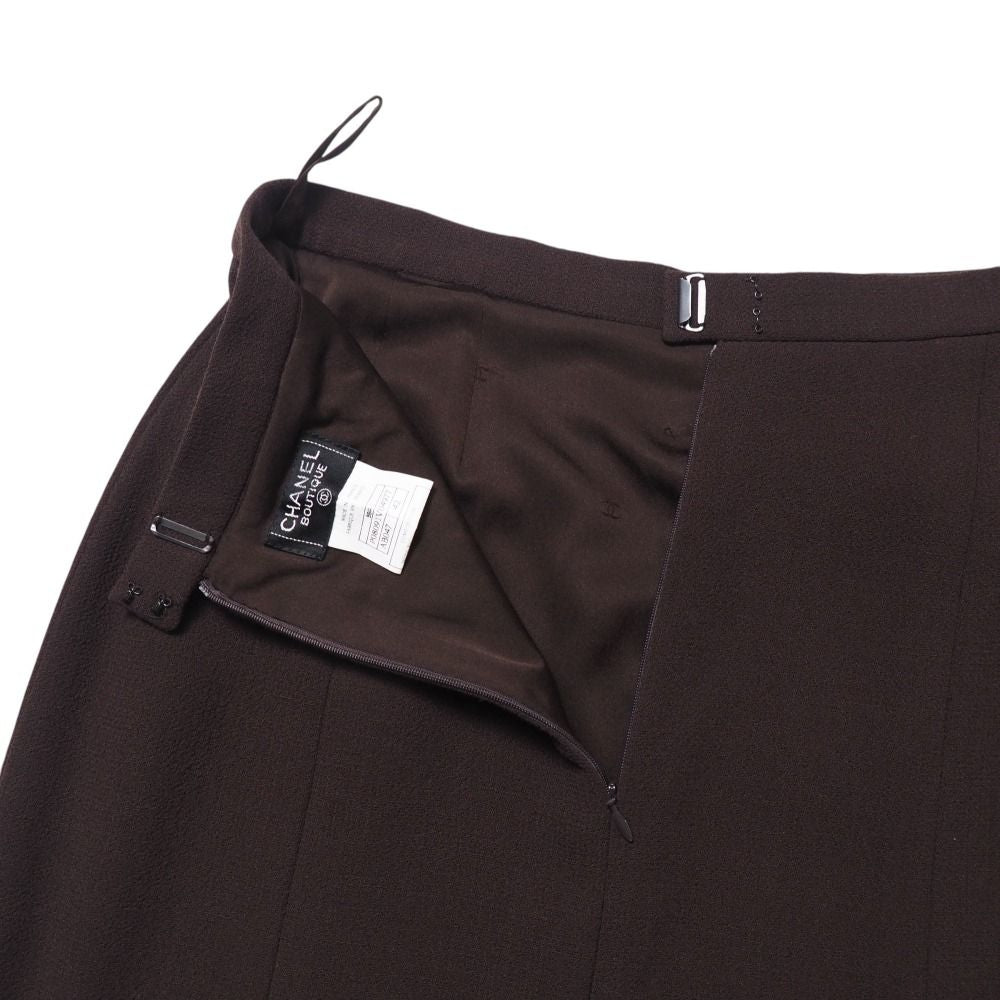 CHANEL Vintage Skirt Suit 96A Setup Size 42