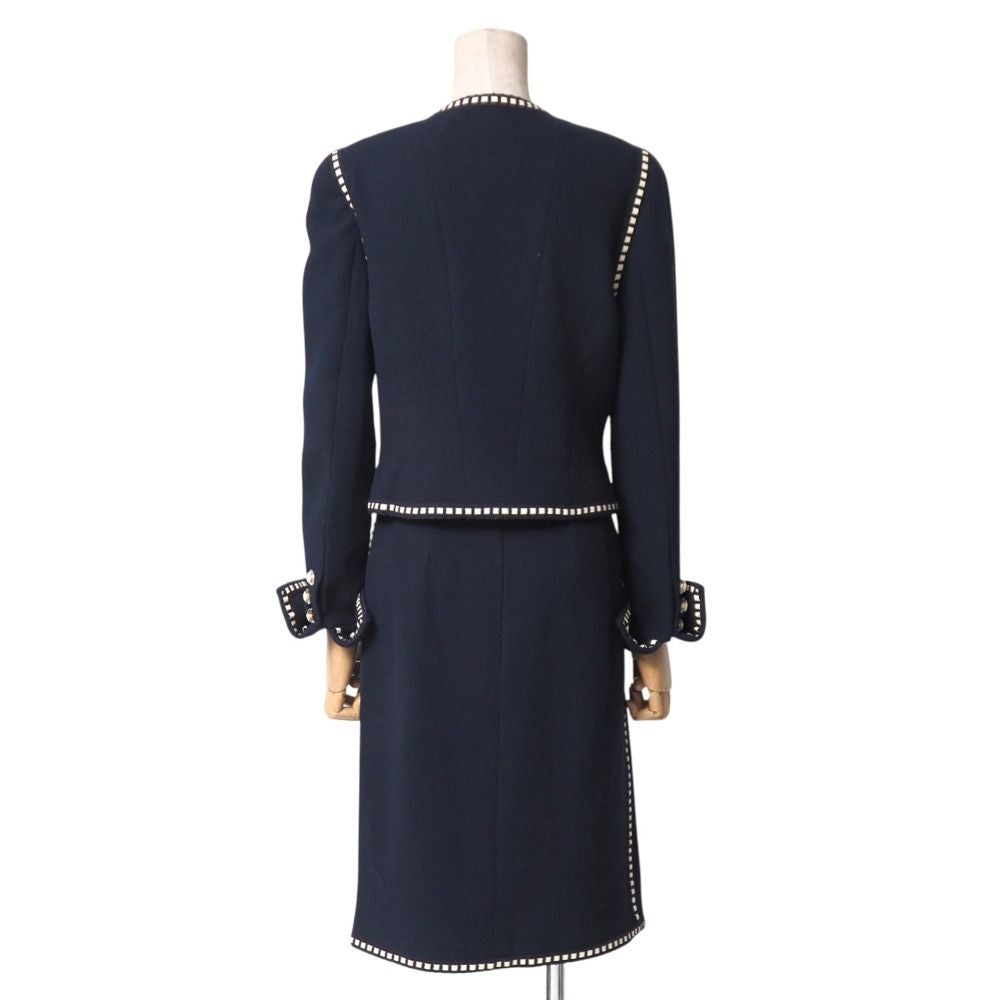CHANEL Vintage Set Up Skirt Suit Size 38