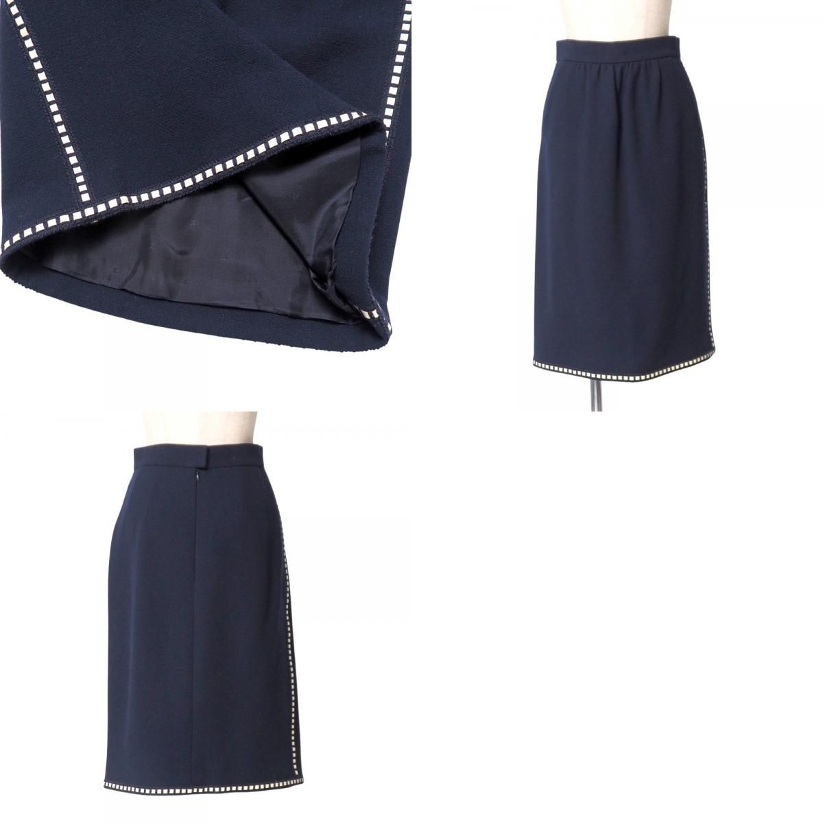 CHANEL Vintage Set Up Skirt Suit Size 38