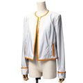 CHANEL No-Collar Jacket Size 40
