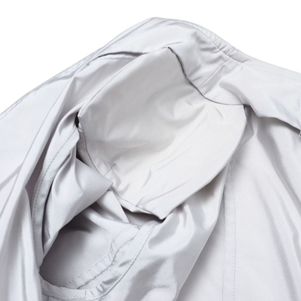 CHANEL No-Collar Jacket Size 40