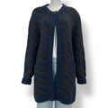 CHANEL Gripoix Wool Long Sleeve Coat Size 38