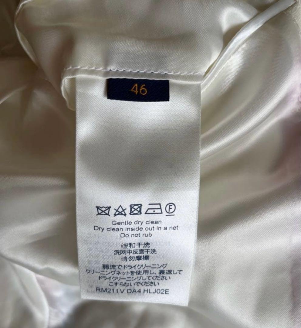 LOUIS VUITTON Water Monogram Jacket Size 46