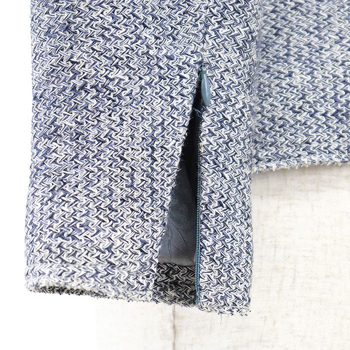 CHANEL Jacket 03P P21056 Mixed Tweed Size 38