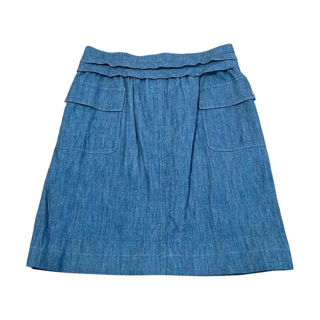 CHANEL Denim Setup Jacket & Skirt Size 38 – 06S