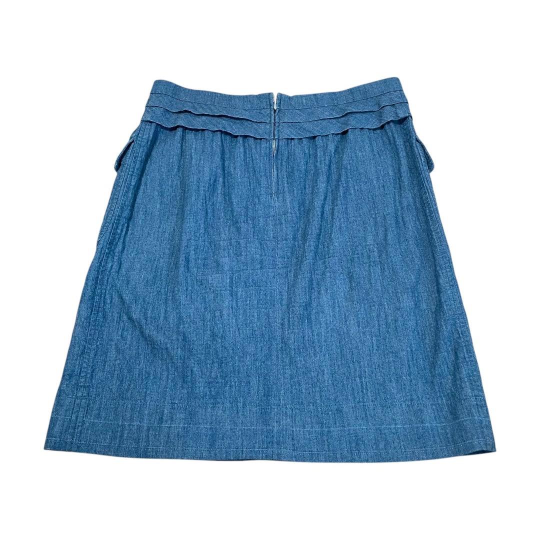 CHANEL Denim Setup Jacket & Skirt Size 38 – 06S