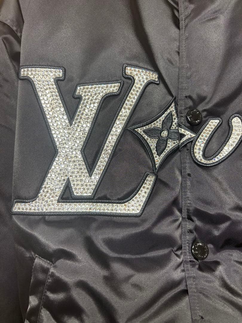 LOUIS VUITTON Embroidered Baseball Jacket Size 56 – AW2024