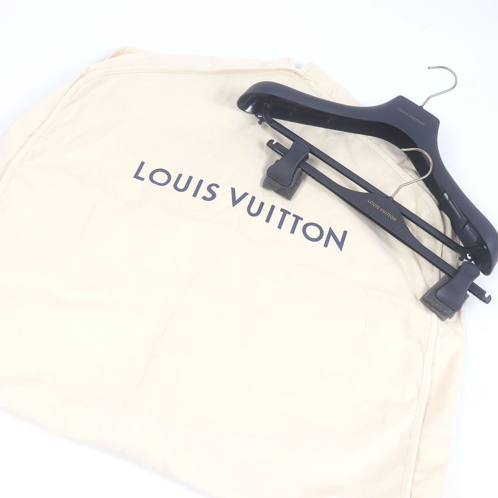 LOUIS VUITTON 25SS Pont Neuf Fit LV Logo Peaked Lapel Single Suit Setup – Grey Size 46