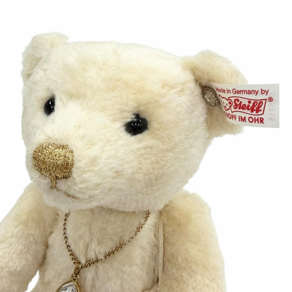 Steiff Diamond Teddy Bear 035715 2012 Limited Edition 2000pcs Swarovski Crystal Decoration Ivory