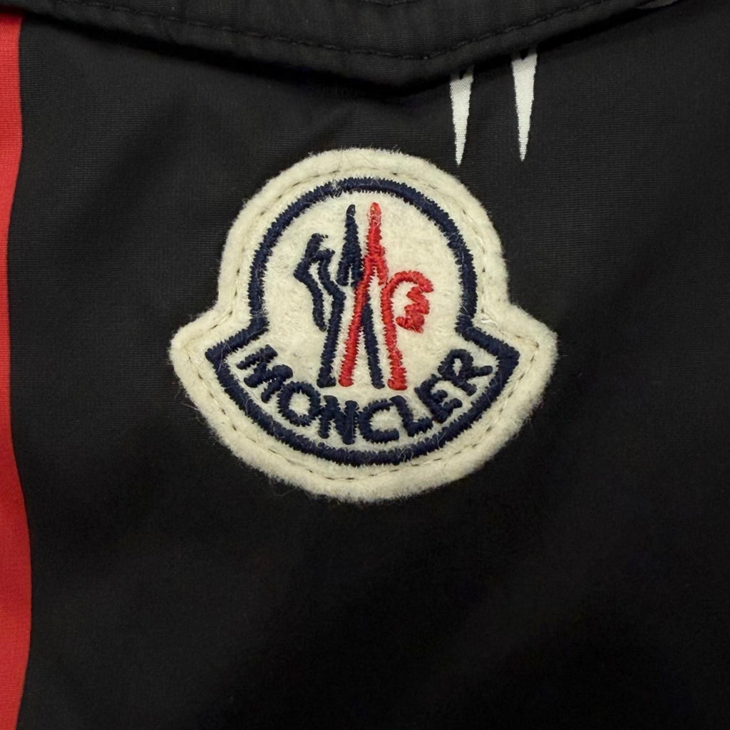 MONCLER WILSON Hooded Double Zip-Up Down Jacket Black Multi Men's Size 3