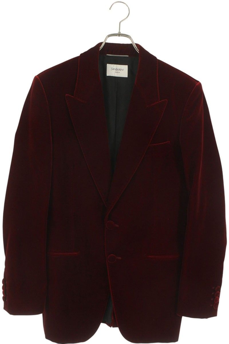 Current Brand tag Saint Laurent Paris Velvet Tailored Jacket – Men's Size 44