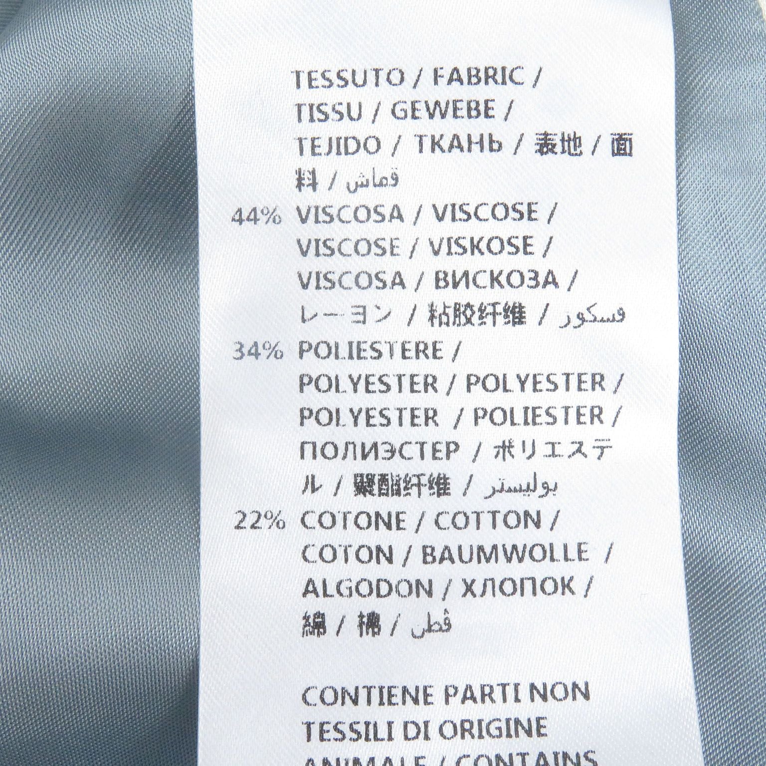GUCCI GG 標誌絲絨單排扣西裝外套 – 黑色 尺寸 44