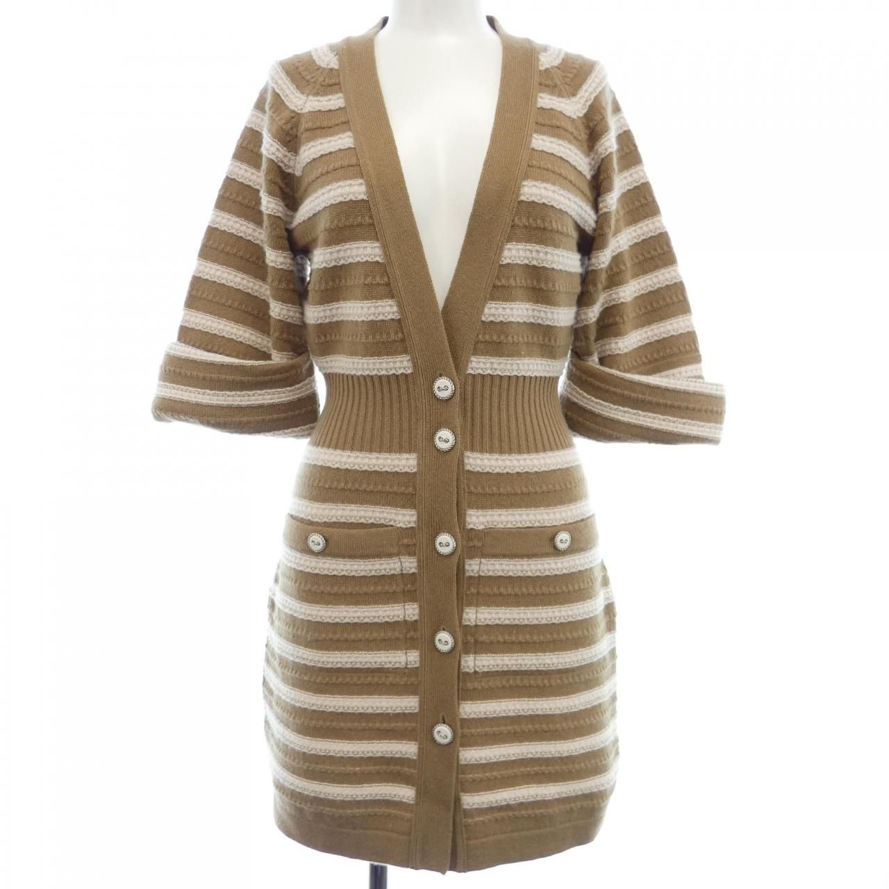 CHANEL Long Cardigan Size 34