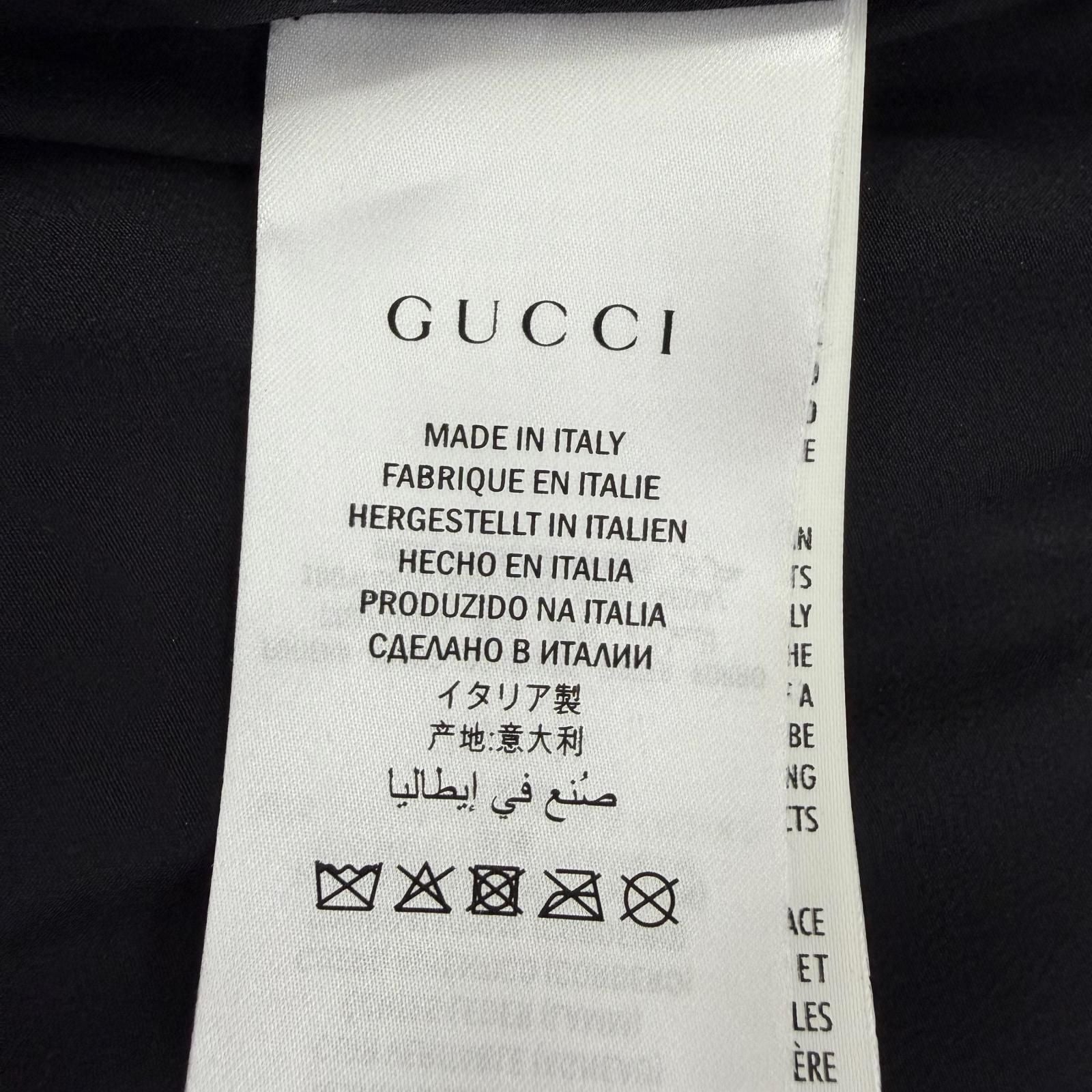 GUCCI Lamb Leather Long Pleated Skirt 433932 Metallic Pink Women's Size 36