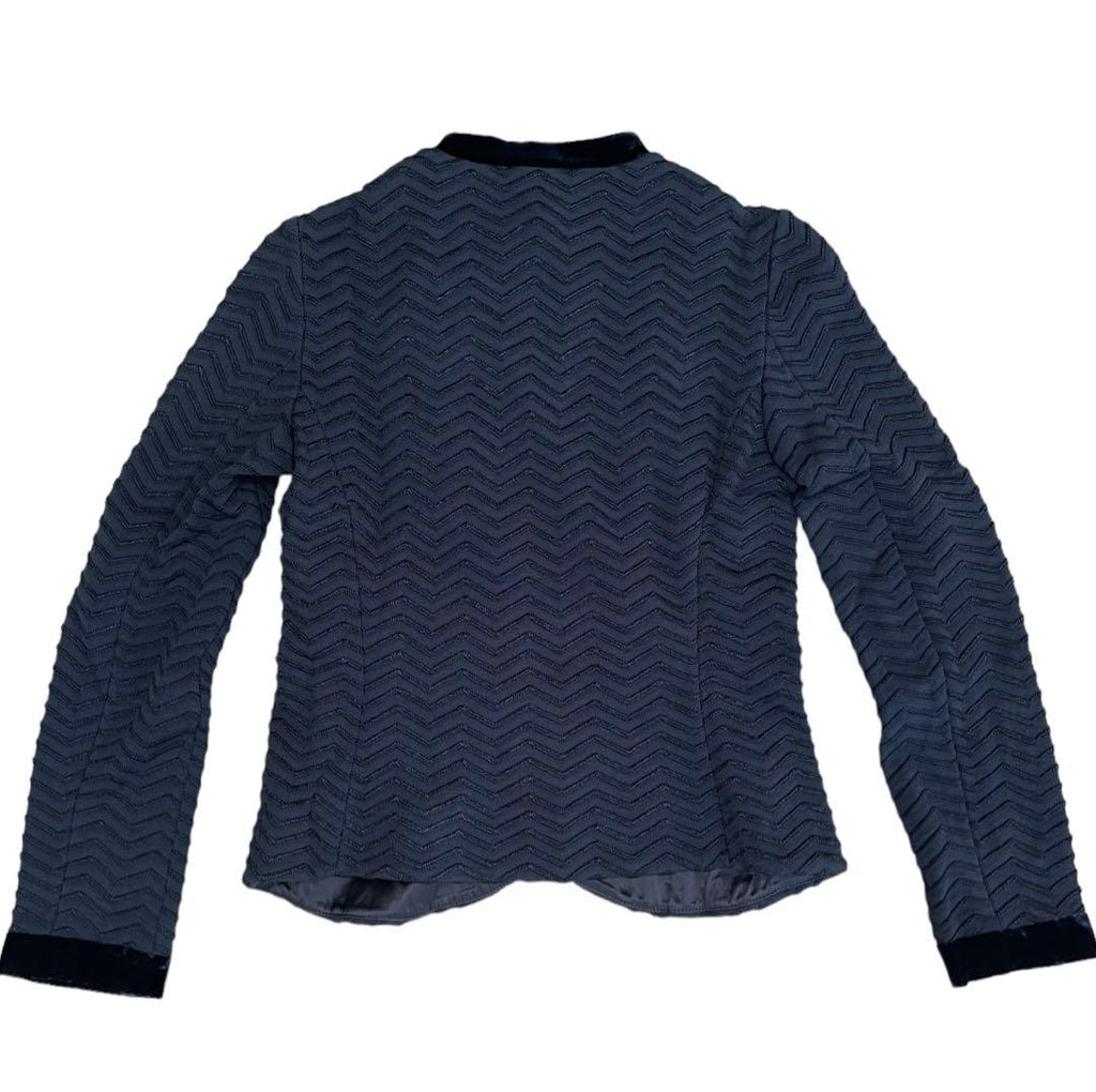 NWT GIORGIO ARMANI 海軍藍針織外套 尺寸 40 – 全新