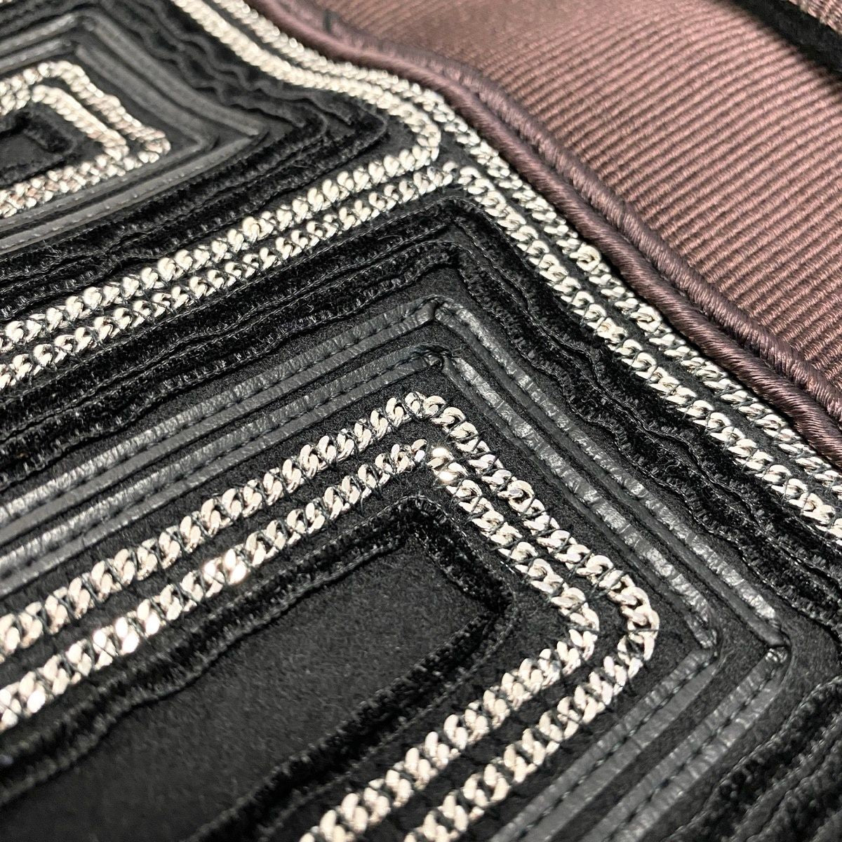 GUCCI 2008AW Runway Studded Chain Napoleon Hussar Jacket Size 44