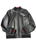 GUCCI 25AW Leather Bomber Jacket Size 48