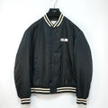CELINE 2024AW 2W22C227R Loose Teddy Nylon Blouson Black Size 44 - Good Condition