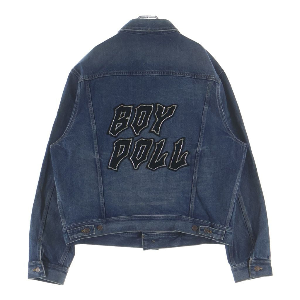 CELINE 22AW Boy Doll Denim Jacket Indigo Size L