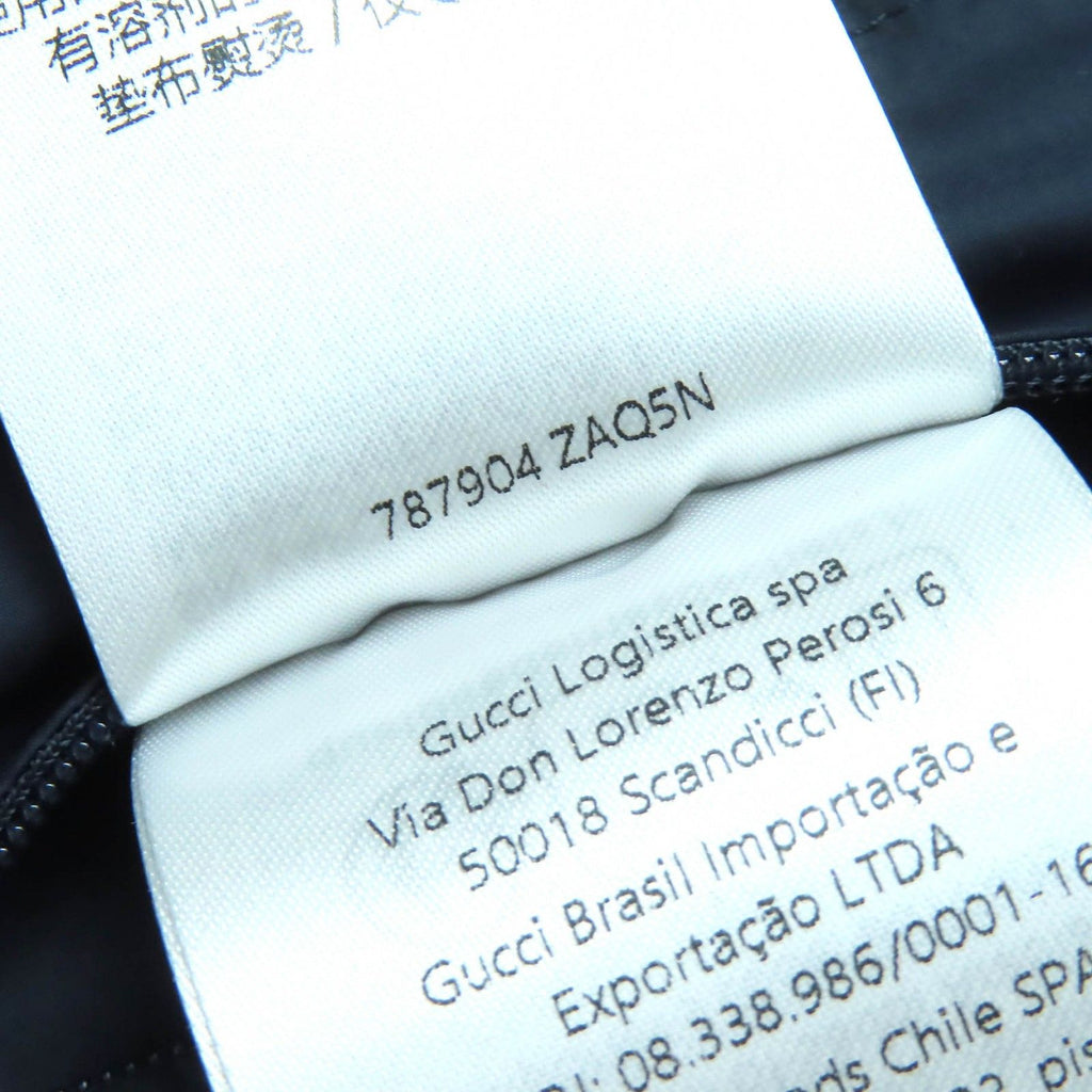 GUCCI 24AW 787904 ウール Gジャカード 長袖 パデッドシャツジャケット ワインレッド サイズ48 - 未使用品