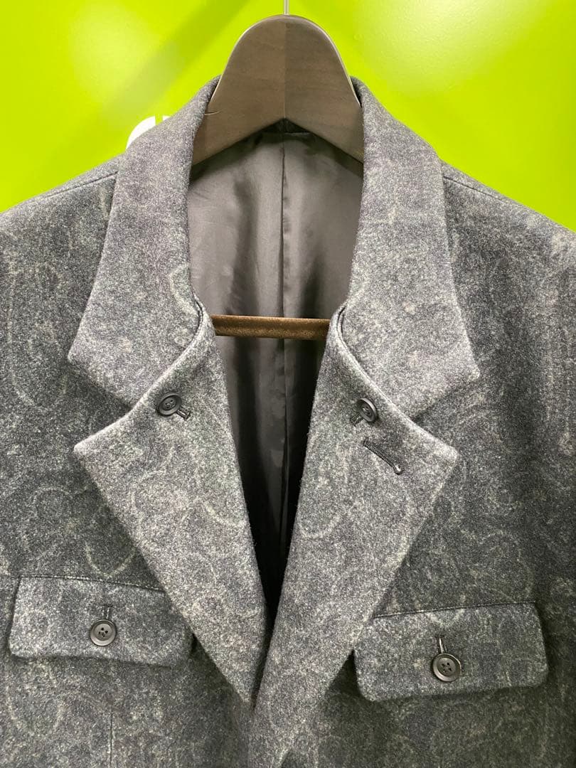 Yohji Yamamoto POUR HOMME 23AW LOOK6 Jacket Size 4 - Good Condition