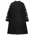 Yohji Yamamoto POUR HOMME x READYMADE 17SS Long Jacket Coat Black Size 2