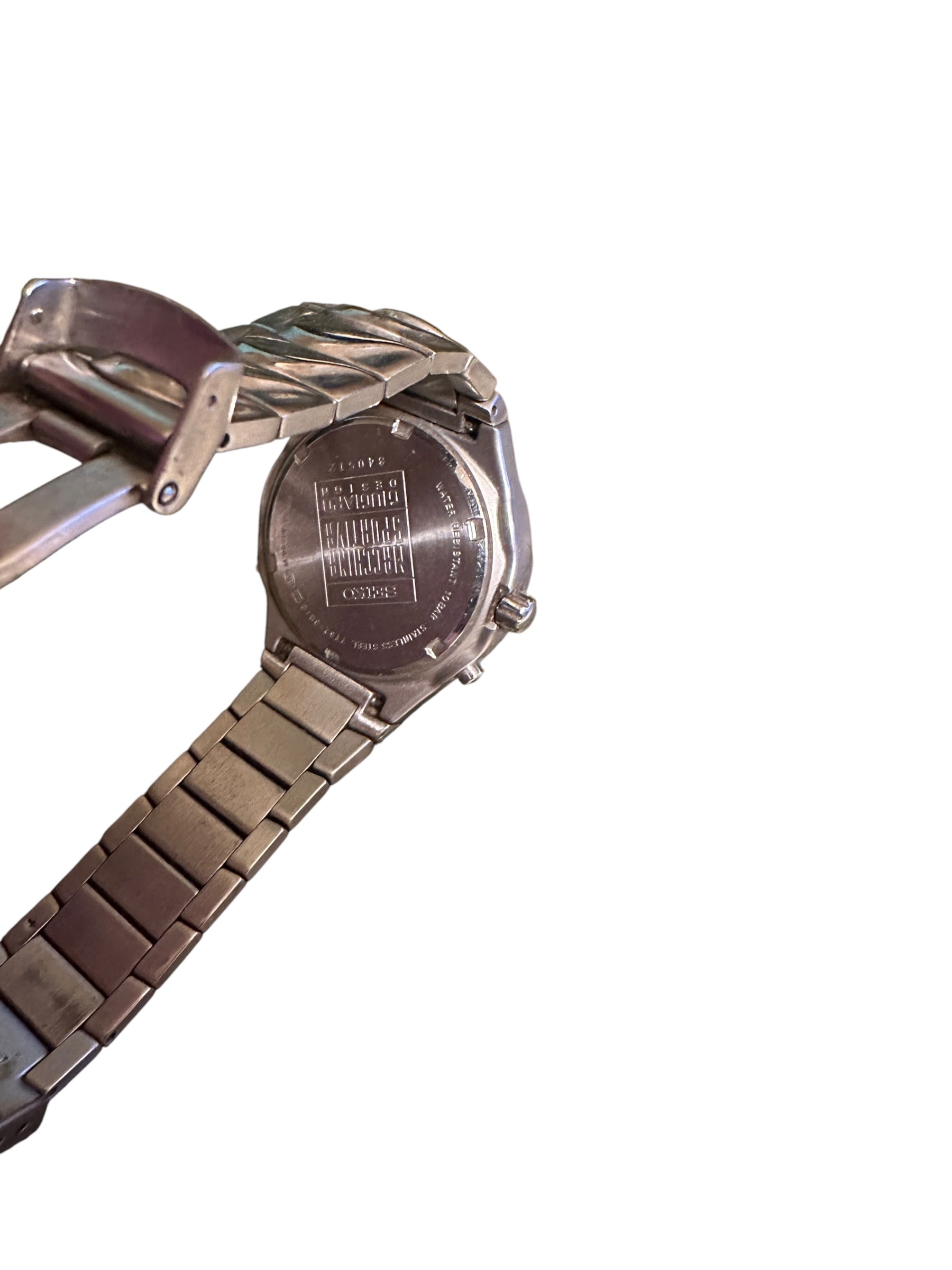 SEIKO Speedmaster Macchina Sportiva Giugiaro Design Quartz Chronograph in Silver