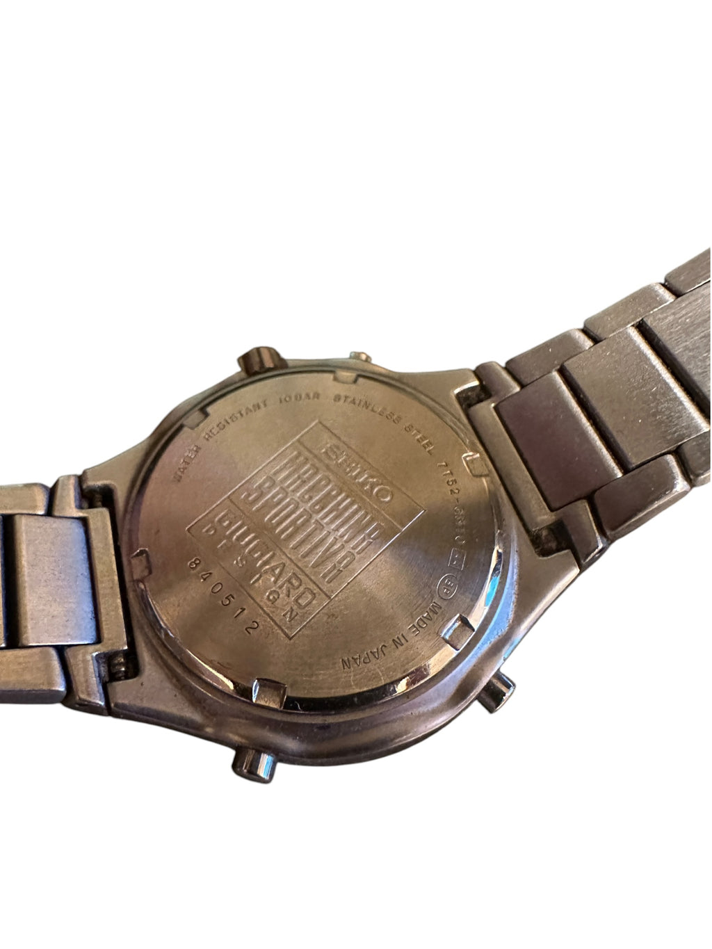 SEIKO Speedmaster Macchina Sportiva Giugiaro Design Quartz Chronograph in Silver