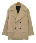 BOTTEGA VENETA Alpaca Blend Coat Beige Size 48 - Like New
