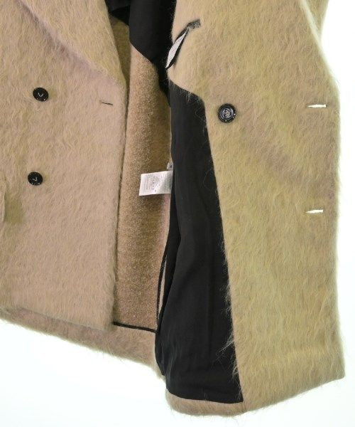 BOTTEGA VENETA Alpaca Blend Coat Beige Size 48 - Like New
