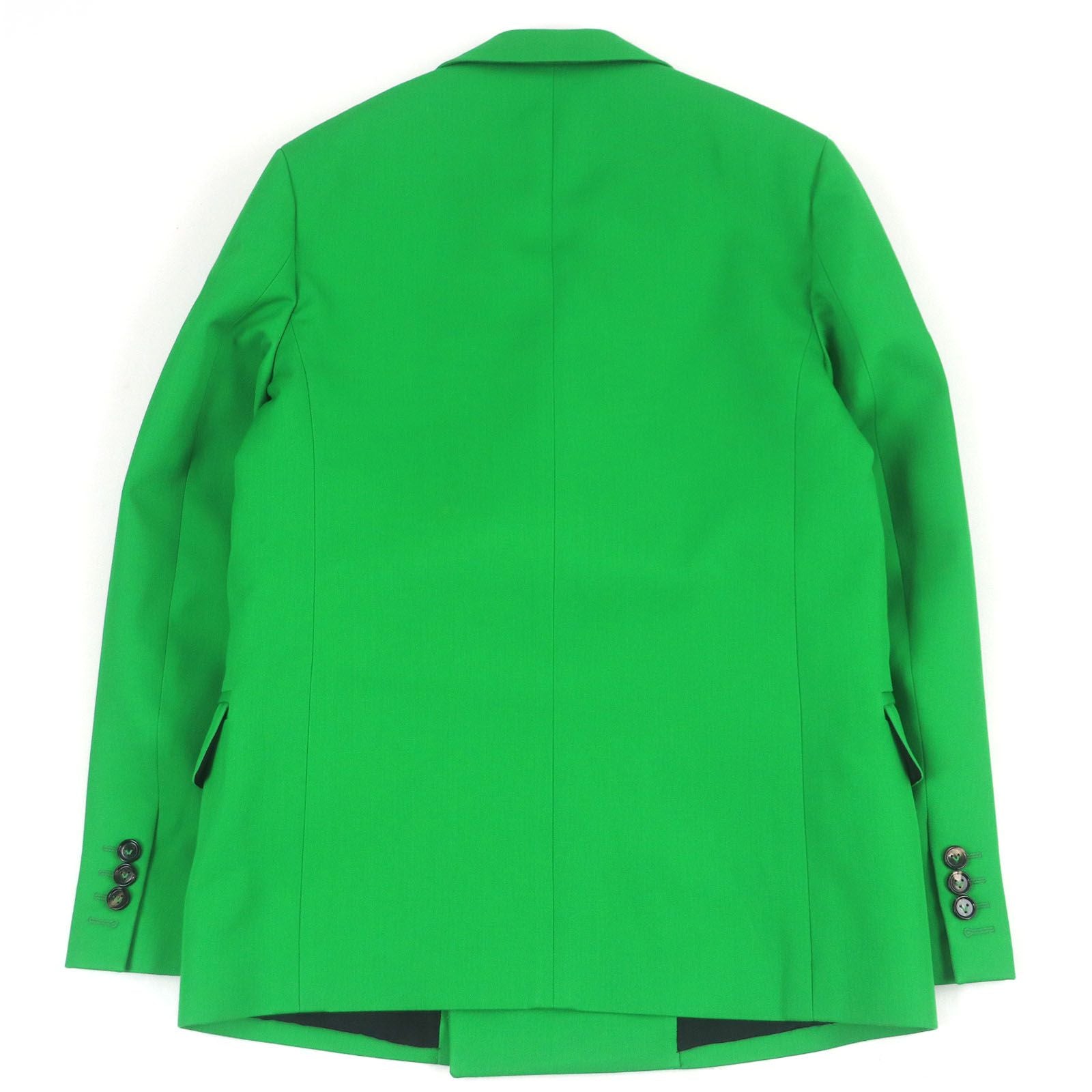 NWT BOTTEGA VENETA 21AW 668570 Oversized Double Breasted Jacket Green Size 44 - Unused