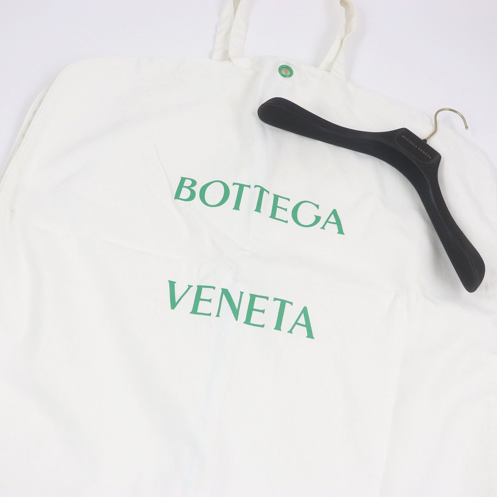 NWT BOTTEGA VENETA 21AW 668570 Oversized Double Breasted Jacket Green Size 44 - Unused